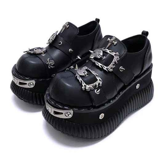 Lolita goth Y2K shoes LS0729