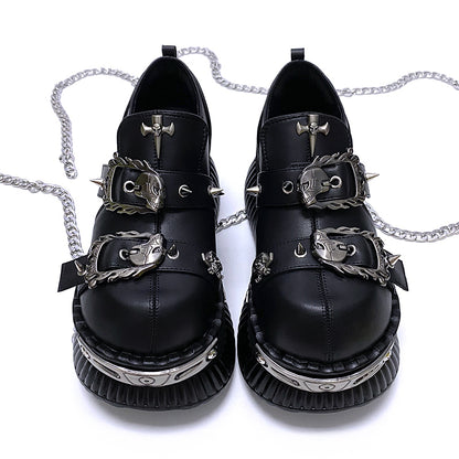 Lolita goth Y2K shoes LS0729