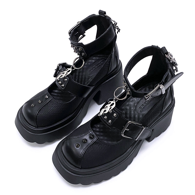 Lolita punk Mary Jane JK shoes LS0592