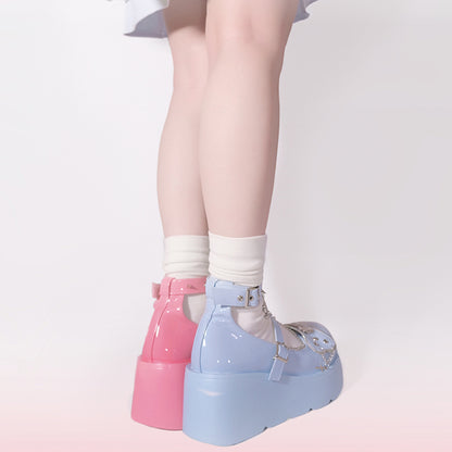 Lolita punk Y2K platform shoes LS0599