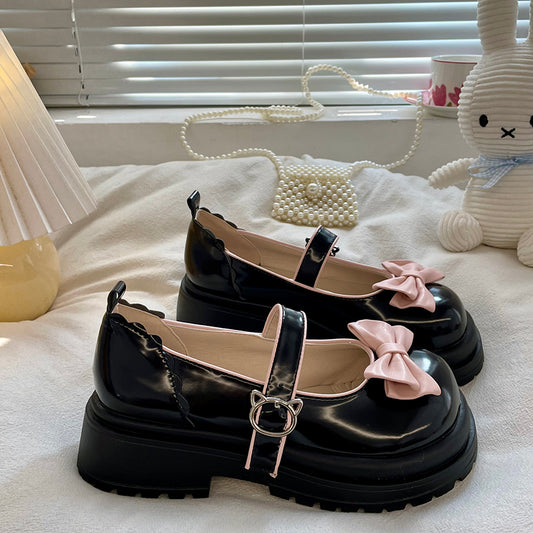 Cute Mary Jane Bow JK Shoes LS0399