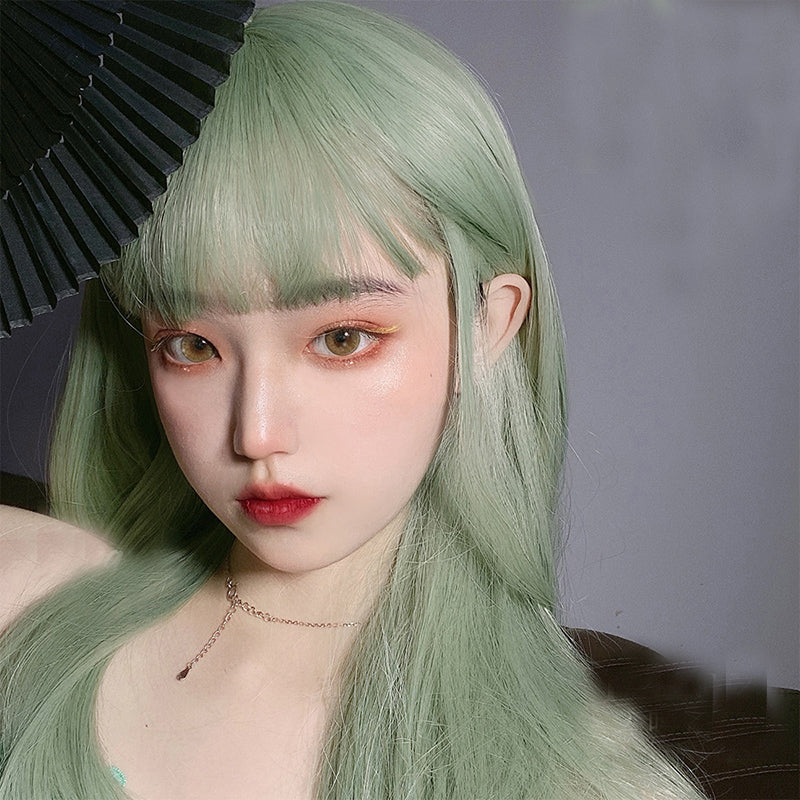 Длинный прямой парик Lolita Cute JK LS0407