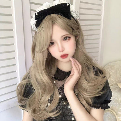 Lolita JK long curly hair wig LS0518