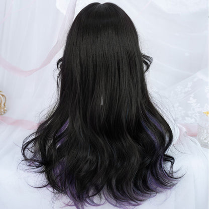 Лолита Харадзюку Y2K JK длинные вьющиеся волосы LS0520