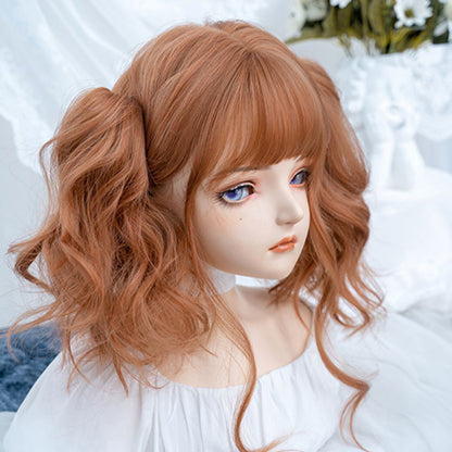 Лолита, милый длинный вьющийся парик JK LS0521