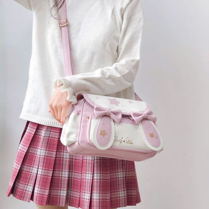 Kawaii Bow Bunny Shoulder Bag LS0008
