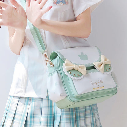 Kawaii Bow Bunny Shoulder Bag LS0008