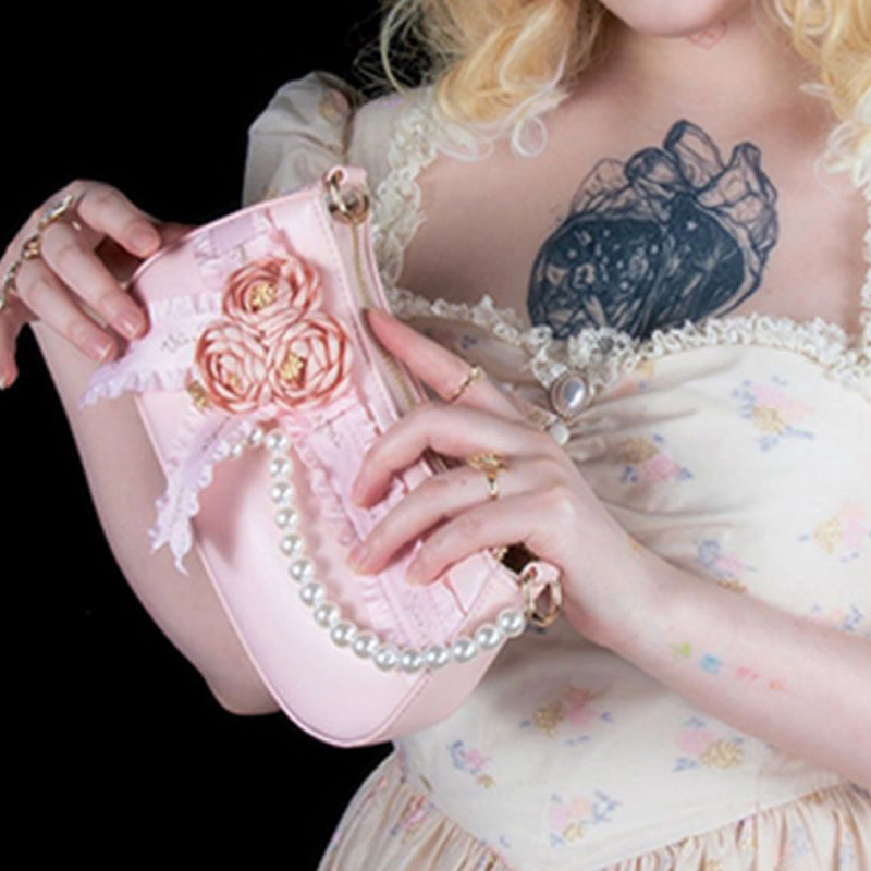 Сумка через плечо Lolita с милым цветком LS0011