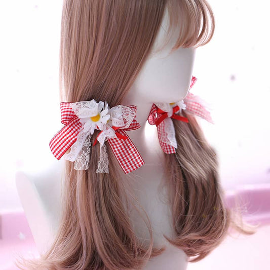 Lolita Daisy Lace Hair Clip LS0078