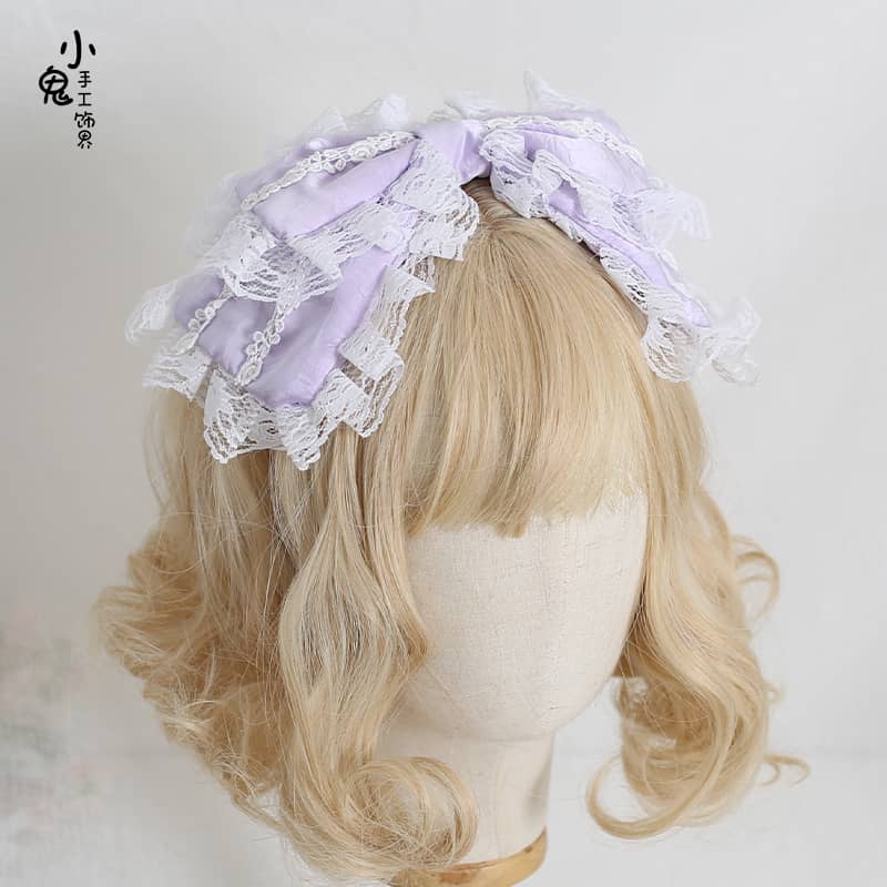 Lolita Lace Bow Headband LS0080