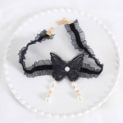 Lolita Butterfly Lace Necklace LS0113