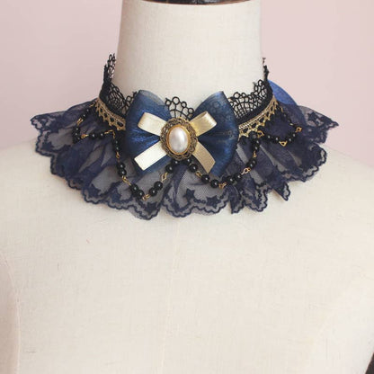 Ожерелье с бантом Kawaii Lolita LS0118