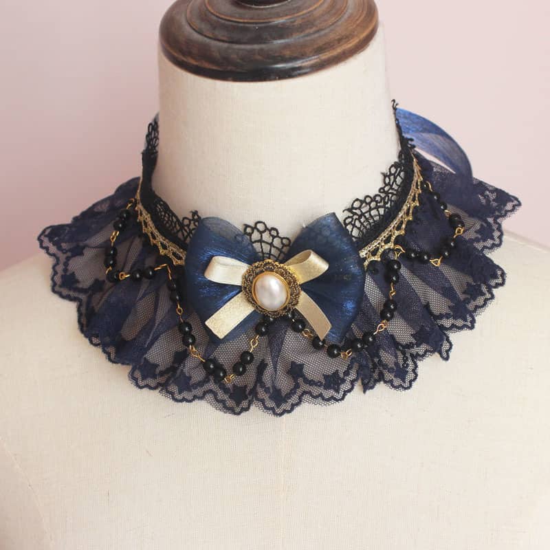 Ожерелье с бантом Kawaii Lolita LS0118