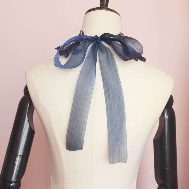 Kawaii Lolita bow necklace LS0118
