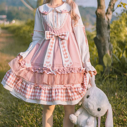 Lolita Bow Cat Dress LS0136