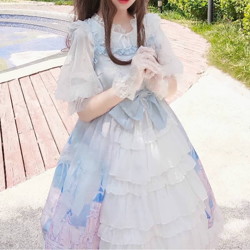 Кружевное платье Лолита LS0143 