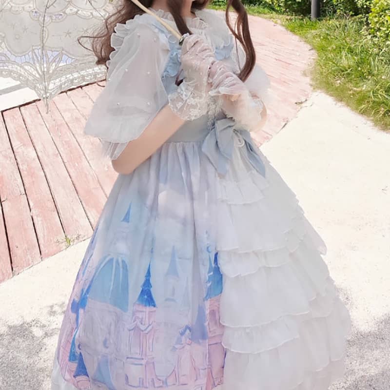 Кружевное платье Лолита LS0143 