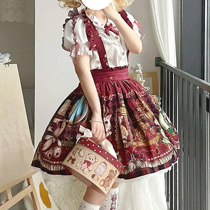 Lolita bear SK skirt LS0154
