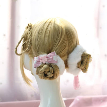 Kawaii bow hair Scrunchies LS0213