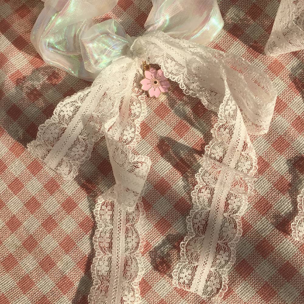 Lolita Bow Ribbon Scrunchie LS0214