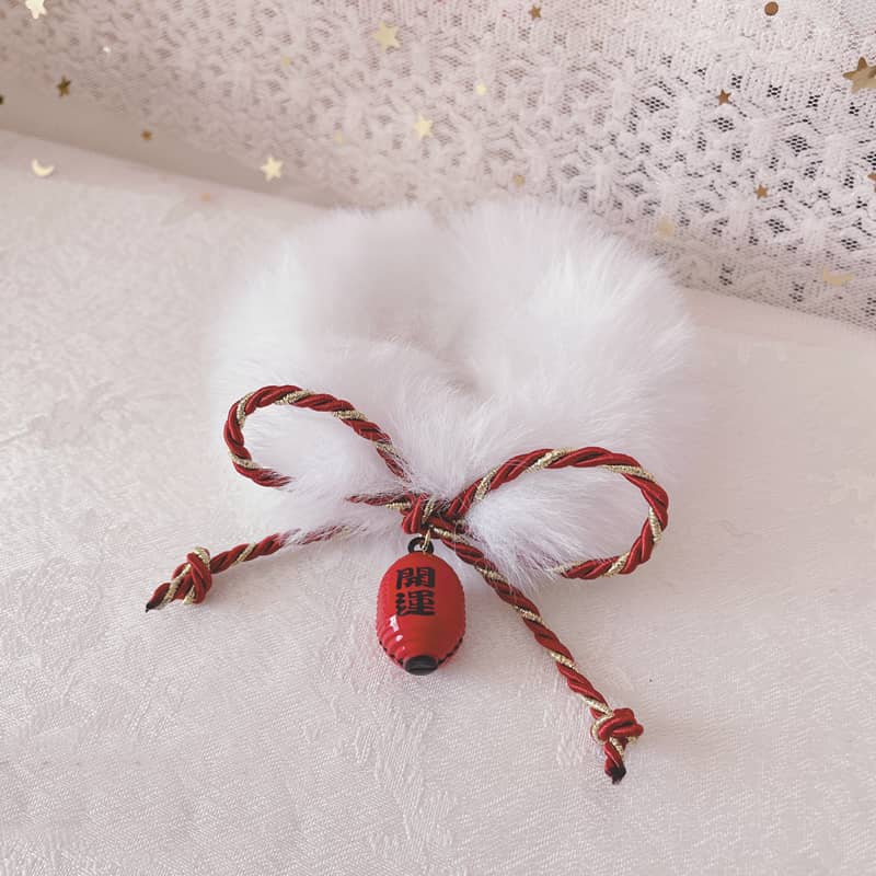 Lolita Strawberry Bow Scrunchies LS0216