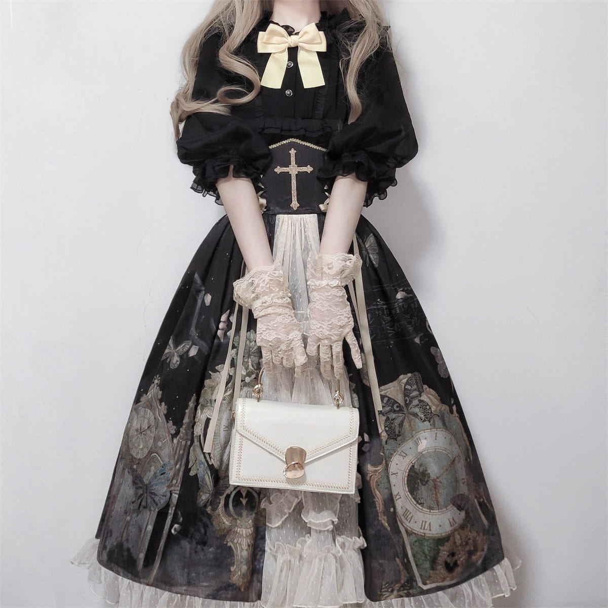 Lolita punk goth dress LS0301