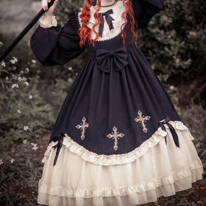 Lolita Gothic Princess Maid Dress LS0304