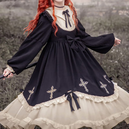 Lolita Gothic Princess Maid Dress LS0304