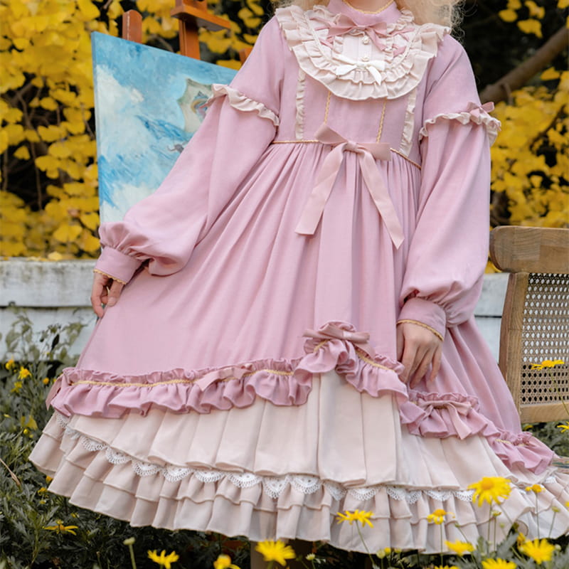 Готическое платье принцессы Лолиты для горничной LS0308 