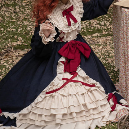 Lolita Gothic Princess Op Maid Dress LS0308
