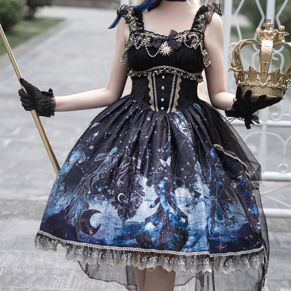 Платье Lolita Goth Punk JSK LS0311 