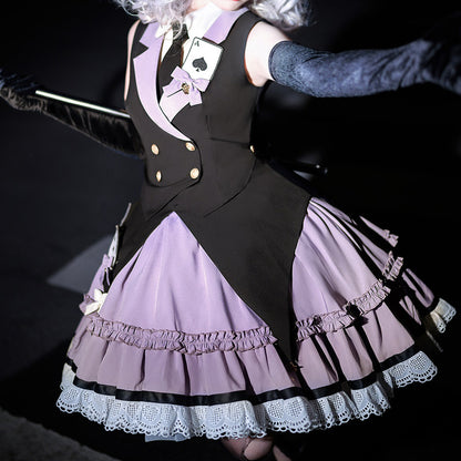 Lolita Dark Gothic Cute Dress LS0312