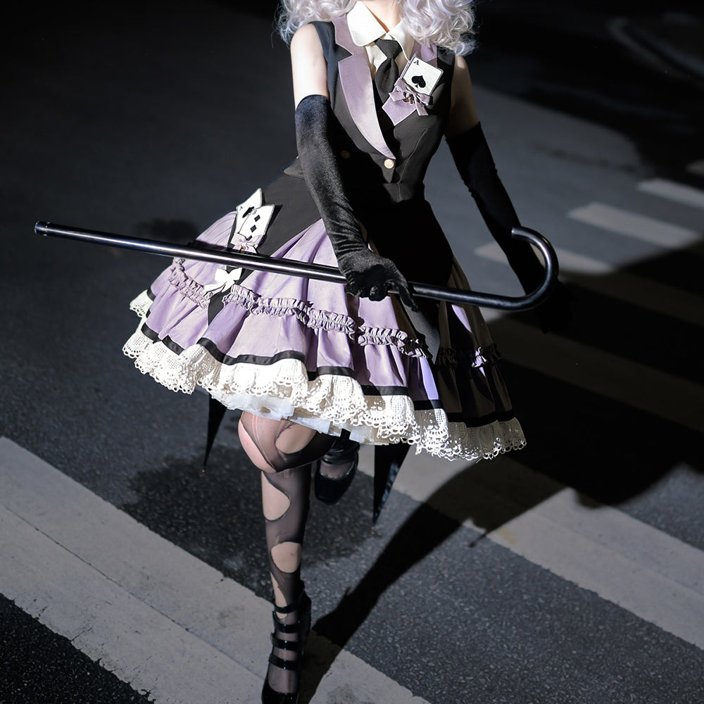 Симпатичное платье Лолита в темном готическом стиле LS0312