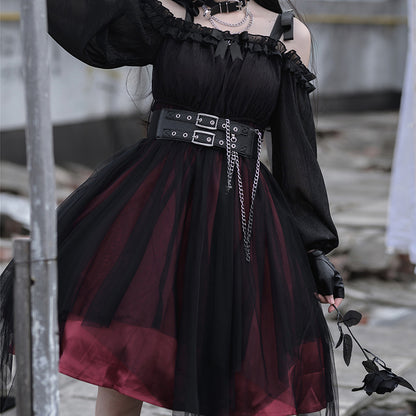 Лолита Темное готическое платье LS0322 