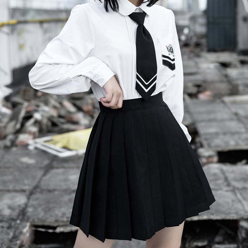 Lolita Dark Gothic Navy Suit LS0323