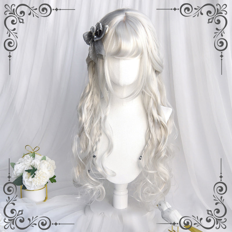 Лолита Гот с длинными прямыми волосами LS0328
