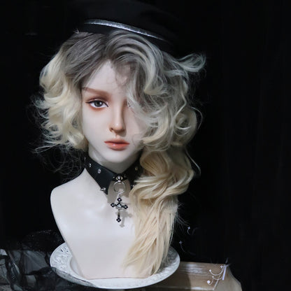 Lolita Goth Curly Vampire Wig LS0336