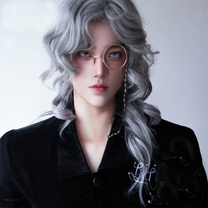 Lolita Goth Gray Wig LS0337