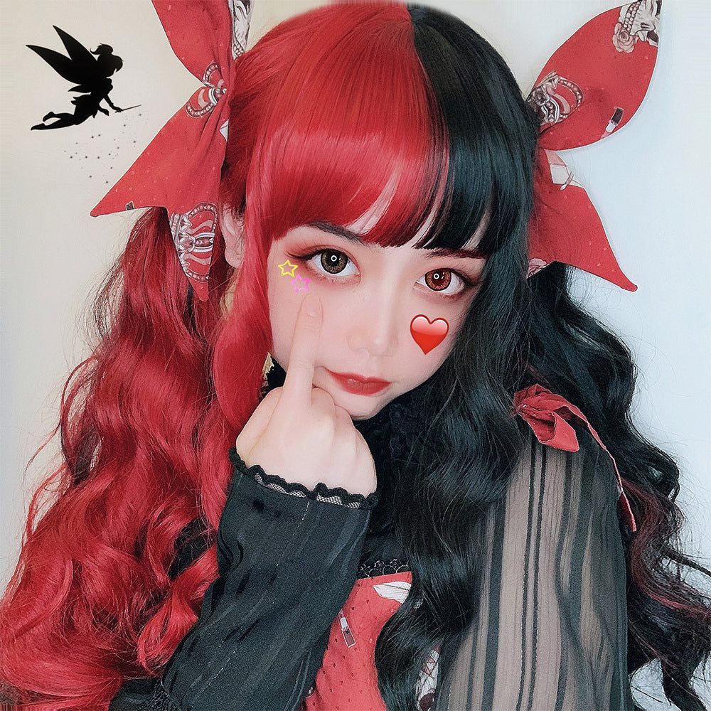Lolita Harajuku color matching wig LS0357