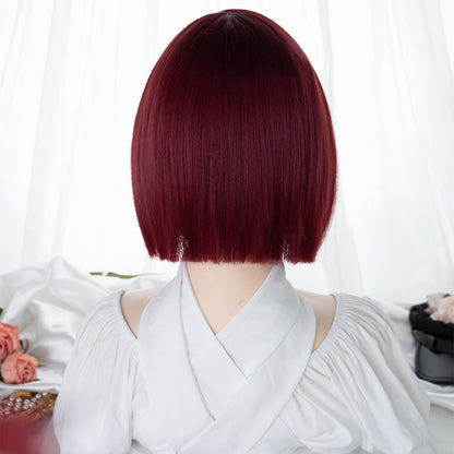 Лолита Харадзюку бобо парик с короткими волосами LS0364