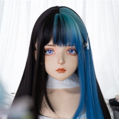 Lolita punk long straight wigs LS0367